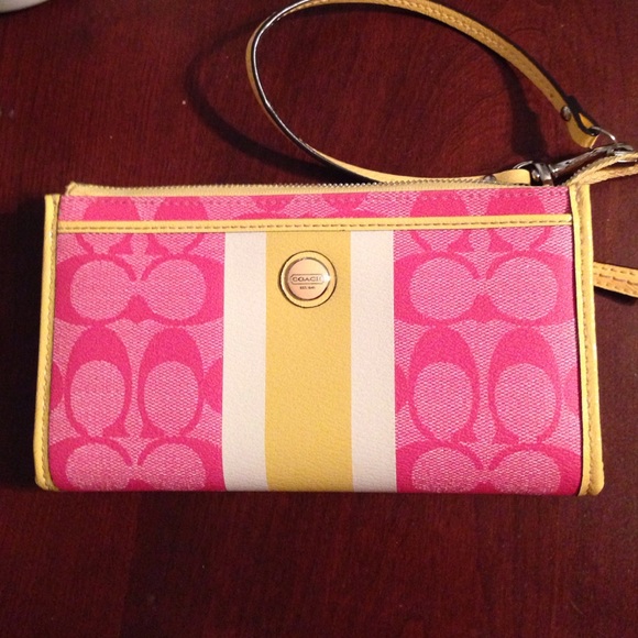 Coach wristlet