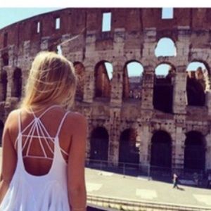 Free people strappy back bandeau bra