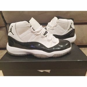 MENS Jordan 11 sneakers.