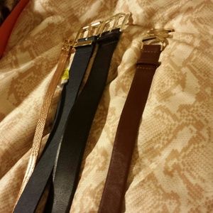 Belts all sz large except the black
