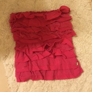Cute! Size S Pink Hollister Tube Top!