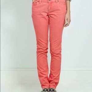 Peach Corduroy Vineyard Vines Pants