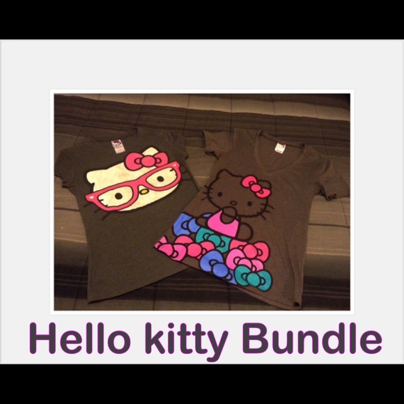 3 Hello Kitty Tee's 🎀