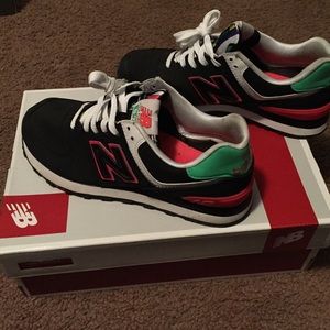 Women's New Balances 574, Worn Twice