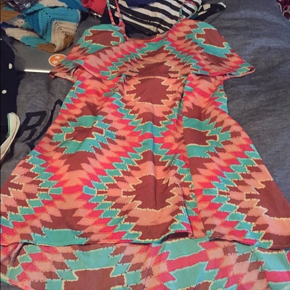 High low spring dress