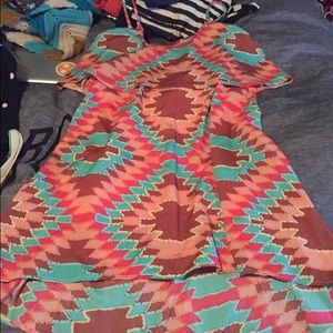 High low spring dress