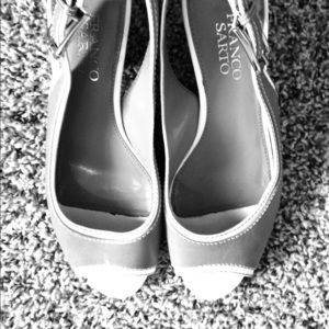 Franco Sarto Open-Toed Low Heels