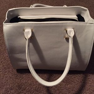 White gold and white Purse just bought