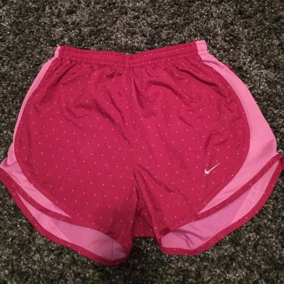 Pink Nike Running Shorts