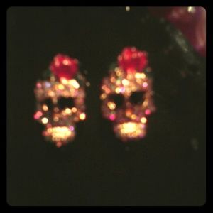 New skull earrings