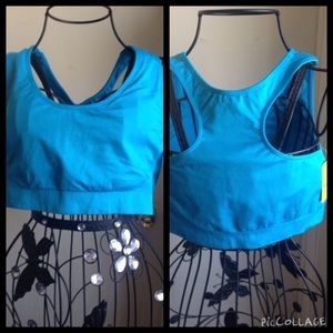 Blue Bra NWT & Black Bra NWOT