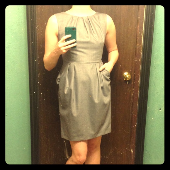 TCOC gray structured dress