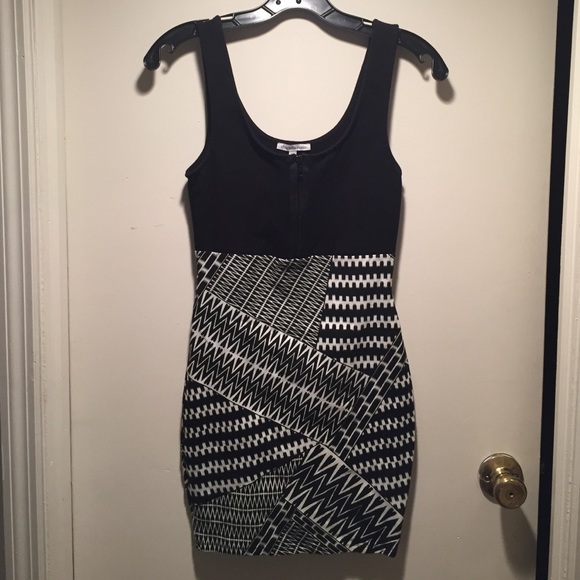 Black & White Cocktail Dress