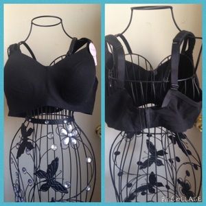 NWT Black Cacique 42D Bra