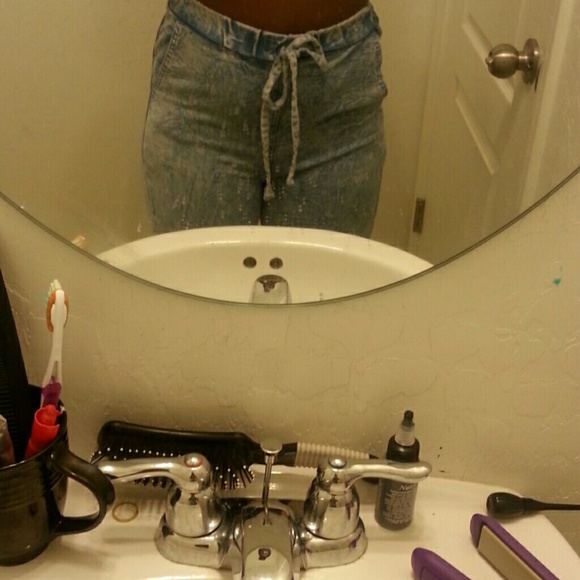 Acid wash joggers - Picture 3 of 4