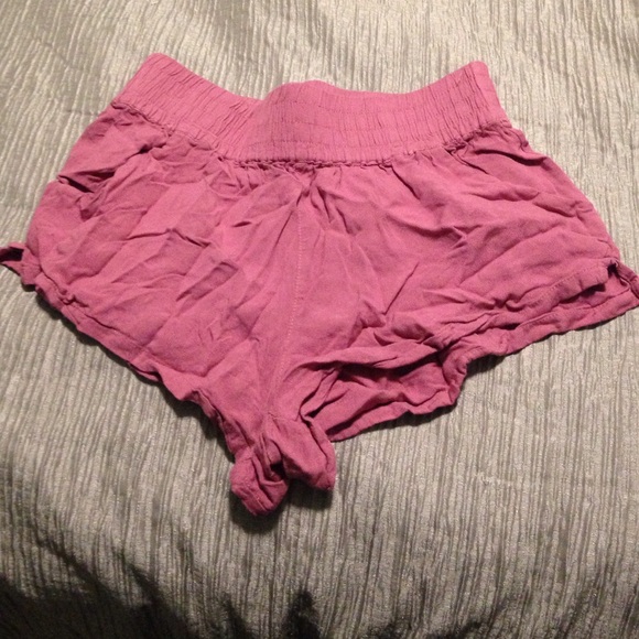 Purple wavy summertime shorts!