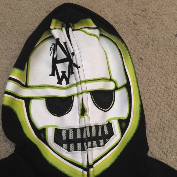 Small boys skeleton hoodie