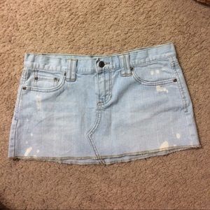Denim skirt
