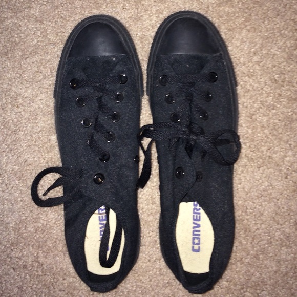 Black Converse