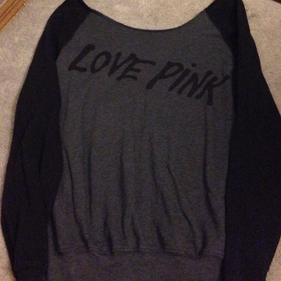Pink crew neck