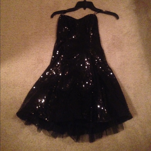 Black sparkly dress