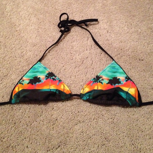 Victoria's Secret Tropical Sunset Bikini Top