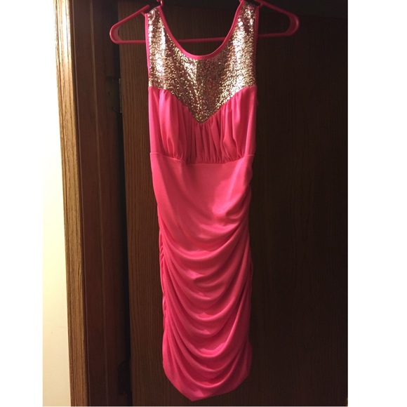 Hot Pink Party Dress
