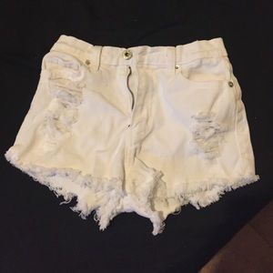 White shorts