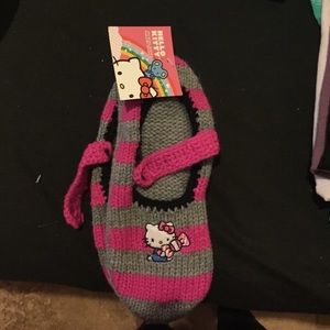 Hello kitty slipper socks