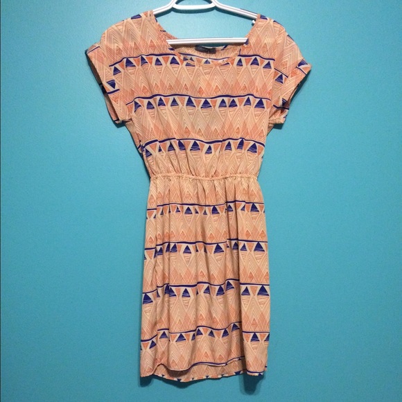 SOLD. Print dress