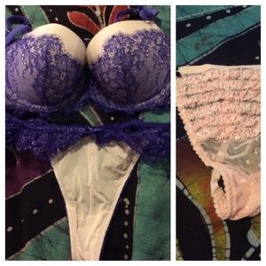 Bra and 2 thong bundle