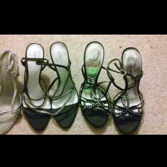 Four pairs of size 8-8 1/2 heels - Picture 2 of 3