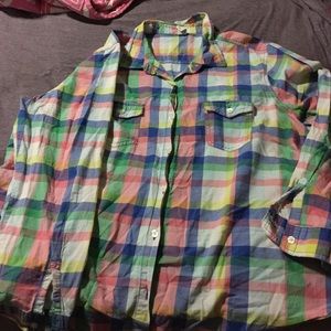 Old navy plaid shirt