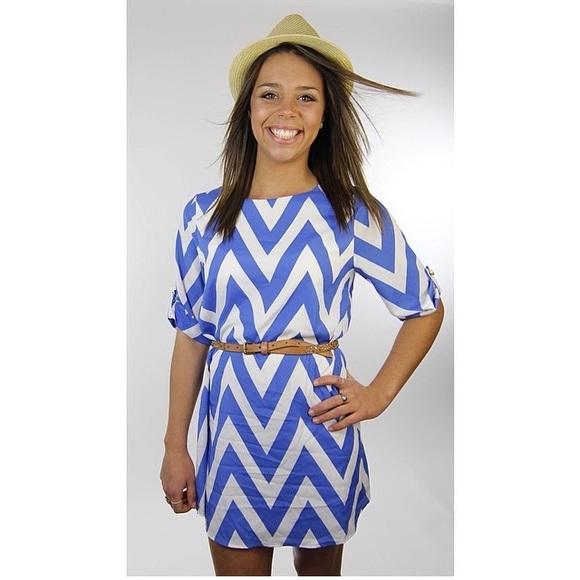 Chevron dress from lulus