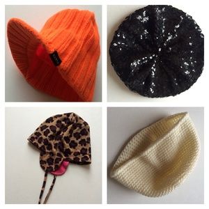 Various Hats ( total 7pcs)