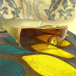 Gold MNG Mango Sunglasses