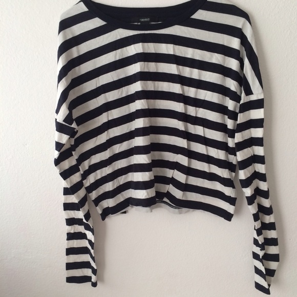 striped long sleeved shirt