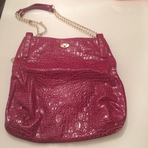 DKNY Purple Shoulder Bag
