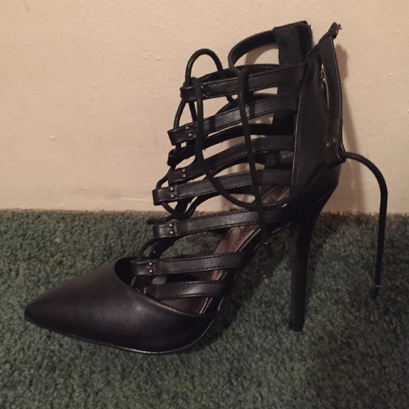 Black heels