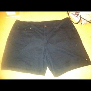 Size 20 Black Shorts