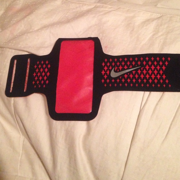 Red Nike Phone Armband