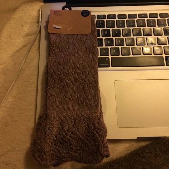 Urban Outfitters over the knee socks