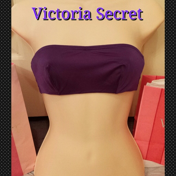 VS caged back bralette RARE♥in purple