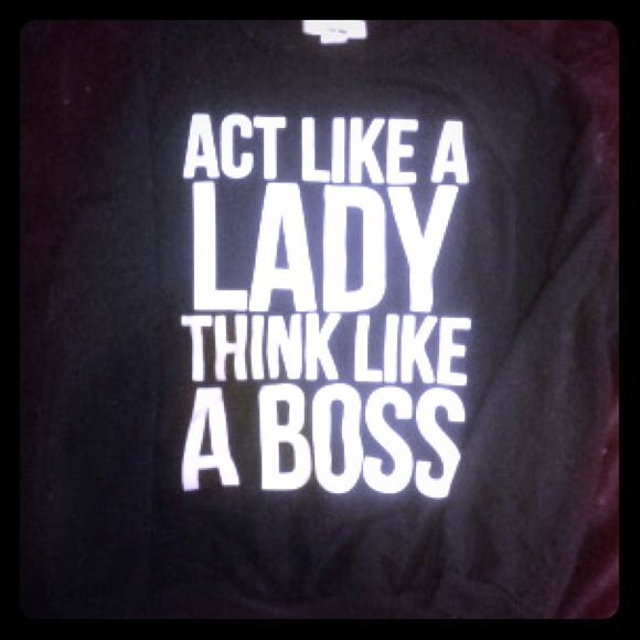 Long sleeve graphic sweater