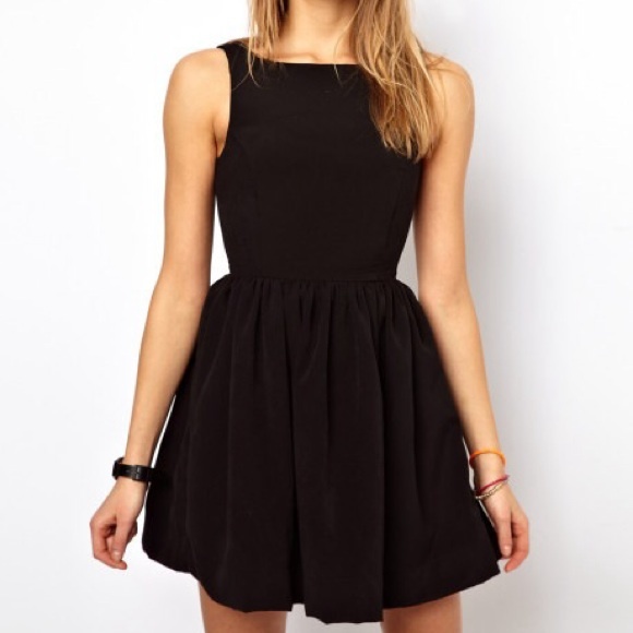 RARE- Button Back Swing Dress