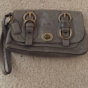 Coach Wristlet- leather