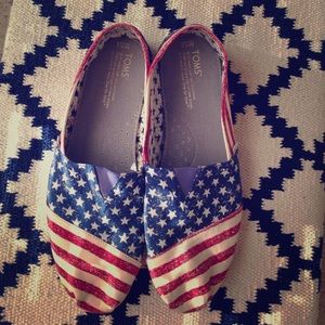 American Flag TOMS