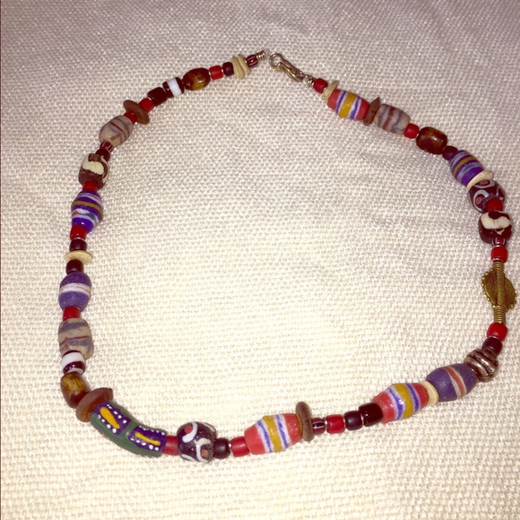 Beaded African Necklace