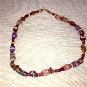 Beaded African Necklace