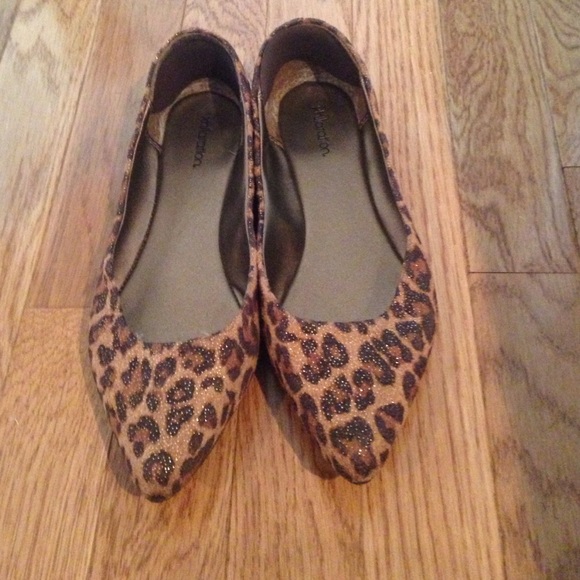 Xhilaration Shoes - Shimmer  leopard flats